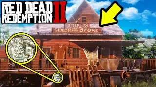 SECRET MONEY ROBBERY FOUND in Red Dead Redemption 2! RDR2 Secret Robbery Locations!