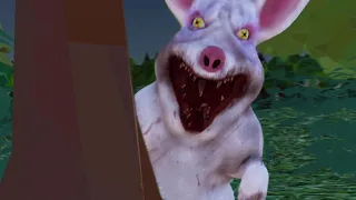 THIS BUNNY IS HUNGRY FOR HUMAN FLESH.. RUN! - Egg Hunt (3 Random Horror Games)