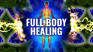 Full Body Healing | Restore Healthy Light, Shining Aura Body | Remove Blocked Energy, Binaural Beats