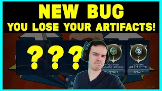 New BUG! You LOSE Your ARTIFACTS! Injustice 2 Mobile Update 5.1