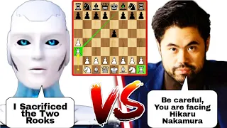 Stockfish SACRIFICED his TWO ROOKS Against Hikaru Nakamura | Stockfish vs Hikaru Nakamura | Chess