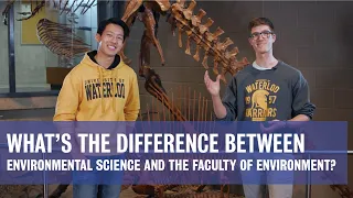 What’s the difference between Environmental Science and programs in the Faculty of Environment?