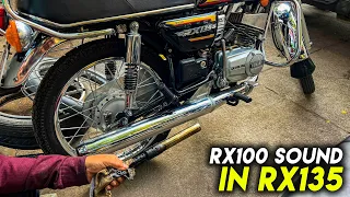 HOW TO GET YAMAHA RX100 SOUND IN RX135 🔥