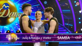 Juraj Loj & Natália Horváthová + Vratko Sirági | 9. kolo samba (celé) | Let's Dance 2024