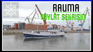 174. Kustavi-Rauman satama. Vaaranpaikkoja veneilijöille.