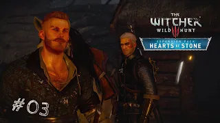 ASMR Gameplay ⚔️ Witcher 3: Hearts of Stone ⚔️ Part 03 - Whisper & controller sounds