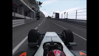 F1 2005 Monaco - Kimi Raikkonen Pole Lap OnBoard - #assettocorsa