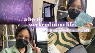 A Hectic Weekend in My Life | 4th Year UofT Fall Sem 2022