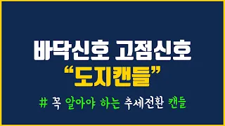 [필수캔들]도지캔들로 고점과저점 유추 및 추세전환 가능성확인 #십자캔들