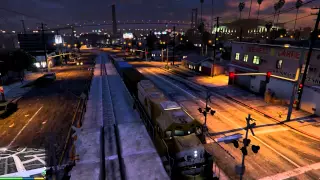 GTA 5 Train mod   Drivable trains!