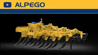 Subsoiler hydraulically foldable ALPEGO Mega Craker KX