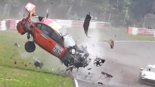 NÜRBURGRING FAILS & MISTAKES Compilation Racing Nordschleife 24H Nürburgring VLN NLS