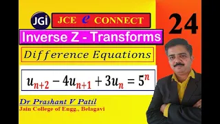 Z Transforms || Difference equation || 𝒖_(𝒏+𝟐)−𝟒𝒖_(𝒏+𝟏)+𝟑𝒖_𝒏=𝟓^𝒏 || 18mat31 || Dr Prashant Patil