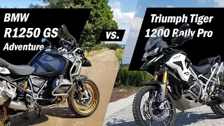 BMW R1250 GS vs. Triumph Tiger 1200, czyli pojedynek na szczycie segmentu adventure