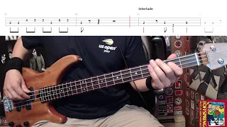 Pretty Fly (For A White Guy) by The Offspring - Bass Cover with Tabs Play-Along