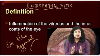 Endophthalmitis || Dr. Niha Aggarwal