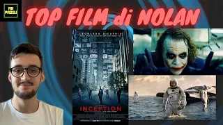 TOP 9 FILM di CHRISTOPHER NOLAN