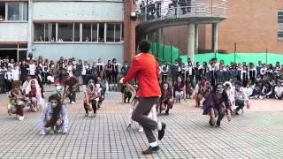 My students performing "Thriller" from Michael Jackson at Ciudad de Bogotá School on June13th, 2013
