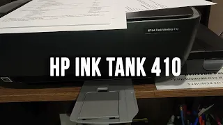 HP Ink Tank Wireless 410 не видит не определяет картридж не работает не печатает самостоятельное обс