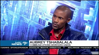 CWU members preparing for a strike at Telkom: Aubrey Tshabalala