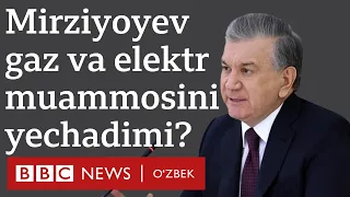 Ўзбекистон: Газ ва электр инқирози кучаяркан, Мирзиёев шошилинч йиғилиш чақирди - BBC News O'zbek