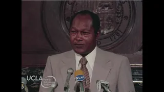 KTLA News: "Tom Bradley holds press conference on Dial-a-Ride program" (1979)