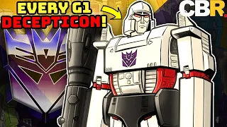 Transformers: Every G1 Decepticon, Ranked