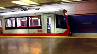 SF Muni 2018 Siemens S200 LRV4 #2026+2034 on Route N, 2038 Test Train