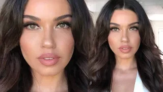 EASY 10 MIN GLAM MAKEUP | Eman