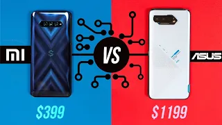 РЕЗУЛЬТАТ ШОКИРОВАЛ 🔥 Xiaomi Black Shark 4 vs Asus Rog Phone 5