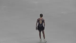 Alena Kostornaia warm up FS - Grand Prix Final Turin 2019