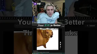 xQc FINALLY Reveals his FYP in Stream Without Getting BANNED #shorts #fyp #twitch