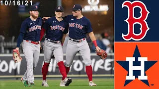 Boston Red Sox vs Houston Astros: ALCS Game 2 Highlights