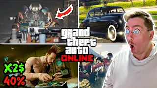 LES BONUS PROMO GTA ONLINE DE JEUDI 30/03 !!