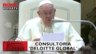 El Papa se reúne con miembros de consultoría 'Deloitte Global'