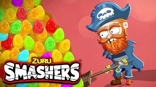 SMASHERS! Easter Eggs + More Kids Cartoons! | Zuru | Smashers World | Animated Stories