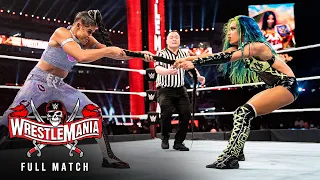 FULL MATCH — Sasha Banks vs. Bianca Belair - SmackDown Women's Title Match: WrestleMania 37 Night 1