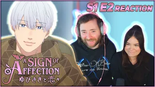 A CRUSH OR LOVE?! | A Sign Of Affection | ゆびさきと恋々 | Episode 2 Reaction