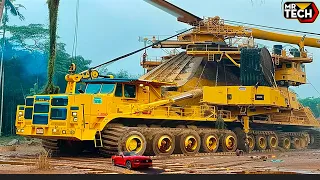 Extreme Dangerous Transport Skill Operations Oversize Truck, Biggest Heavy Equipment Machines #3