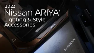 2023 Nissan ARIYA EV SUV Lighting and Style Accessories