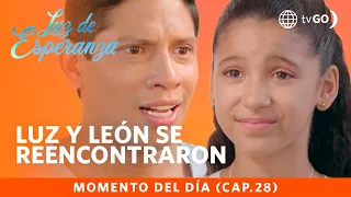 sLuz de Esperanza: Luz y León se reencontraron (Capítulo n°28)