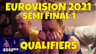 EUROVISION 2021 - SEMI FINAL 1 - QUALIFIERS - REACTION