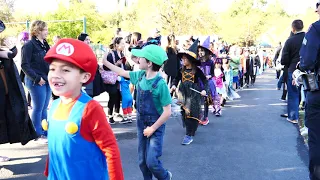 Halloween parade at Buena Vista Elementary School 2018