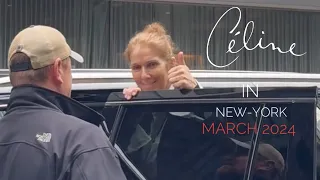 Céline DION : Seen in New-York - March 2024