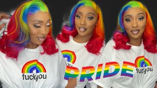 Rainbow Color Wig | Happy Pride Month 🌈 | HAIRSMARKET