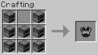 Minecraft but you can craft armor out of ANY BLOCK...