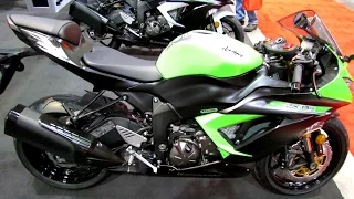 2014 Kawasaki Ninja ZX-6R ABS Green Walkaround - 2014 Toronto Motorcyle Show