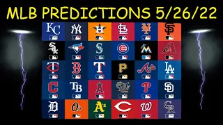 FREE MLB PICKS & PREDICTIONS 5/26/22