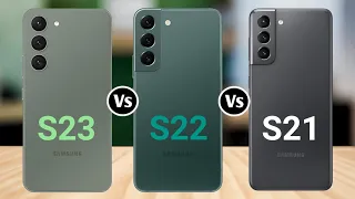 Samsung Galaxy S23 Vs Samsung Galaxy S22 Vs Samsung Galaxy S21 @theprtech