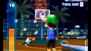 Wii sports resort basketball 3 point contest 49 6 points